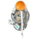 Wooden Sensory Space Rocket with Parking Garage