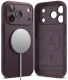 Ringke Silicone MagSafe Case for Apple iPhone 18 Pro, Dark Cherry