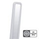 Настольная LED лампа Maclean MCE616 W с беспроводной зарядкой Qi, 9W, Белая