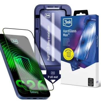 3mk HardGlass Max Tempered Glass for Samsung Galaxy S26