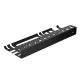 Maclean MC-141 Wall Tool Organizer / Shelf, Black