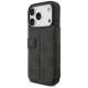 Guess Book 4G Metal Logo Folio Case for iPhone 17 Pro - Black