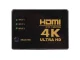 HDMI jungiklis daliklis 3x1 4K UHD su IR nuotolinio valdymo pultu