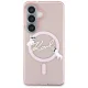 Karl Lagerfeld IML KC Script MagSafe Case for Samsung Galaxy S26 - Pink