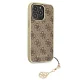 Guess 4G Charms Collection Case for iPhone 13 Pro / 13, Brown