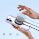 Чехол-книжка Dux Ducis Skin X Pro для iPhone 16 с MagSafe, фиолетовый