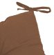 Chair cushion brown 40x40