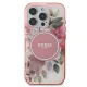 Guess IML Flower & Tonal Circle MagSafe iPhone 16 Pro Case - Pink
