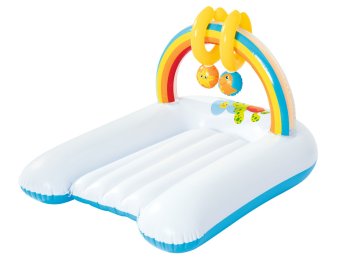 Inflatable baby changing mat with toys, 81x63x46 cm, Bestway 52241