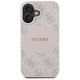 Guess 4G Circle Classic Logo MagSafe vāciņš iPhone 16 - Rozā