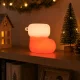 Silicone LED Night Light Christmas Stocking, USB, 3 Modes