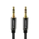 Wozinsky 3.5 mm Mini Jack AUX Audio Cable 2x Male to Male 1.5 m, Black