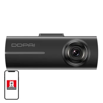 Dash Cam DDPAI N1 Dual WiFi 1296p + Rear Camera 1080p