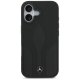 Mercedes iPhone 17 Case Leather The Move MagSafe, Black