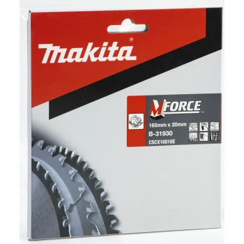 Circular Saw Blade Makita M-FORCE B-31930, 165 x 20 mm, 16T