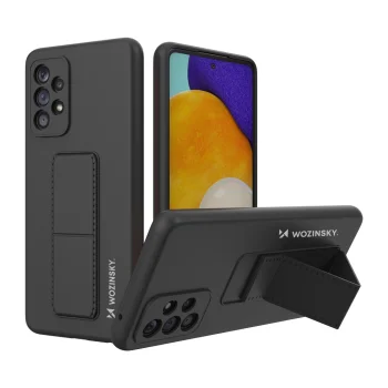 Wozinsky Kickstand Case with Stand for Samsung Galaxy A73, Black