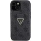 Guess Grip Stand 4G Triangle Strass case for iPhone 15 - black