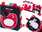 Bērnu Mīksta Auduma Maņu Sensora Pieskāriena Grāmata ar Spoguļi, Mežs | Kids Baby Soft Fabric Sensory Book