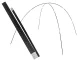 Folding Tent Pole 6 Segments 8mm 340cm 2 Pcs