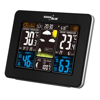 GreenBlue GB523 Wireless Weather Station with Color Display