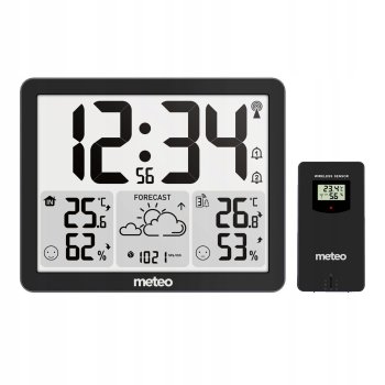 Meteo SP201 Weather Station with DCF Radio Controlled Clock
