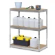 Humberg Heavy-Duty Metal Shelving Unit 183x90x45cm HR-700, silver