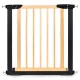 Ecotoys Safety Gate for Stairs and Doors, 74-80 cm, Wood/Metal