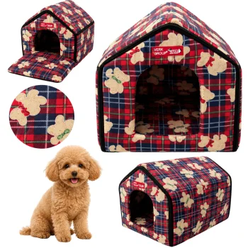 Pet House Bed for Dogs and Cats XL, 32x37x36 cm