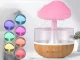 Wireless Air Humidifier and LED Lamp with Rain Effect, 200 ml