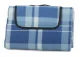 Waterproof Picnic Blanket 150x200cm, Blue Checkered