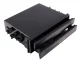 1 DIN Car Cup Holder and Storage Box, Black