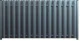 Profiled Metal Fence Picket EMKA PSx2 RAL8017, Glossy Brown