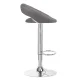 4Rico QS-B10 Bar Stool Eco Leather, Grey