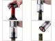 Electric Automatic Corkscrew with Foil Cutter / Wine Opener Accessory Set, Silver