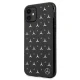 Mercedes iPhone 11 / Xr Case Silver Stars Pattern, Black