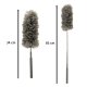 Telescopic Microfiber Duster for Cleaning, Grey