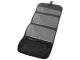 Foldable Travel Toiletry Bag with Hanging Hook, Black