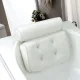 Bath Pillow, Mesh Material, White