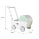 ECOTOYS Wooden Doll Stroller & Push Walker Cart