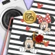 Children\'s Protective Kitchen Apron Mickey Minnie Mouse