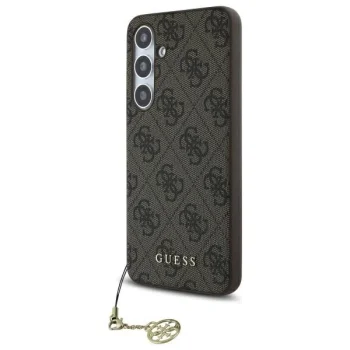 Guess GUHCS24FEGF4GBR S24 FE S721 brown/brown hardcase 4G Charms Collection
