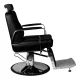 Gabbiano Patrizio Barber Chair, Black
