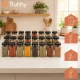 Ruhhy Spice Jar Set, 24 pcs, 120 ml
