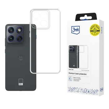 3mk Clear Case Transparent Case for Motorola Edge 70