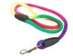 Stylish durable dog leash, 120 cm x 1.2 cm, multicolour
