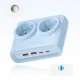 Orico PDC25 25W 6in1 Power Strip 2x AC + 2x USB-A + 2x USB-C - Blue