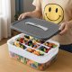 Kruzzel 3-Tier Building Block Storage Box and Toy Organizer 25757