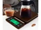 Electronic Kitchen Coffee Scale with Timer 5kg / 0.1g, Brown