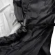 Trizand 21084 2-in-1 Camping Sleeping Bag, Black/Grey