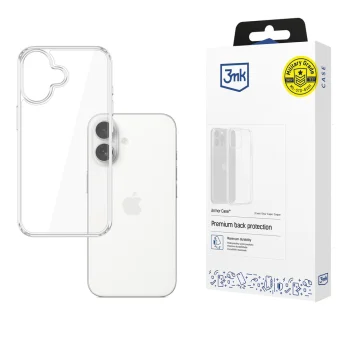 3mk Protection Armor Case for iPhone 17, Transparent